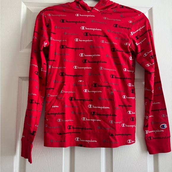 Champion Red Athletic Hoodie - Picture 1 of 3